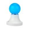Лампа светодиодная 1Вт шар d45 5LED син. E27 Neon-Night 405-113 фото 2 — ElectroZN