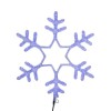 Фигура светодиодная "Снежинка LED" 55смх55см син. 28Вт 220В IP44 Neon-Night 501-335 фото 5 — ElectroZN