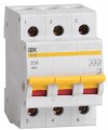 Выключатель нагрузки ВН-32 20А/3П IEK MNV10-3-020 фото 1 — ElectroZN