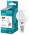 Лампа светодиодная ECO G45 5Вт шар 4000К бел. E14 450лм 230-240В IEK LLE-G45-5-230-40-E14 фото 1 — ElectroZN