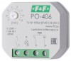 Реле времени PO-406 (задержка выкл. /управ. контактом 230В 8А 1НО IP20 монтаж в коробку d-60мм) F&F EA02.001.019 фото 1 — ElectroZN