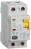 Выключатель дифференциального тока (УЗО) 2п 63А 100мА тип ACS ВД1-63 IEK MDV12-2-063-100 фото 1 — ElectroZN
