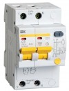 Выключатель автоматический дифференциального тока 2п C 6А 10мА тип AC 4.5кА АД-12 IEK MAD10-2-006-C-010 фото 1 — ElectroZN