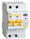 Выключатель автоматический дифференциального тока 2п C 16А 30мА тип A 4.5кА АД-12М IEK MAD12-2-016-C-030 фото 1 — ElectroZN
