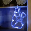 Фигура светодиодная "Снеговик" 195х150х10мм 8LED бел. 1Вт 4.5В IP20 на присоске с подвесом элементы питания 3хAAA (в компл.) Neon-Night 501-013 фото 2 — ElectroZN