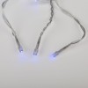 Гирлянда светодиодная "Светодиодный Дождь" 1.5х1м 96LED син. 8Вт 220В IP20 свечение с динамикой с контроллером провод прозр. Neon-Night 235-023 фото 4 — ElectroZN