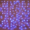 Гирлянда светодиодная "Светодиодный Дождь" 1.5х1м 96LED син. 8Вт 220В IP20 свечение с динамикой с контроллером провод прозр. Neon-Night 235-023 фото 5 — ElectroZN