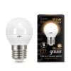 Лампа светодиодная Black Globe E27 9.5Вт 3000К Gauss 105102110 фото 1 — ElectroZN